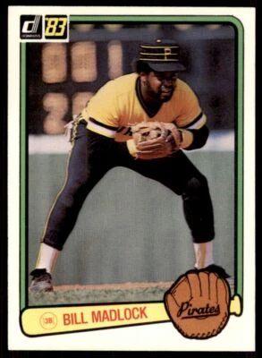 1983 DONRUSS BILL MADLOCK . PITTSBURGH PIRATES #311 - Image 1 of 2