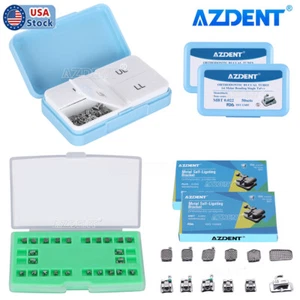 Dental Self-Ligating Orthodontic Brackets /Bondable Buccal Tubes Roth MBT 022 - Picture 1 of 39