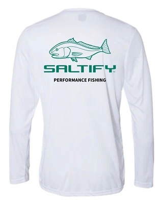 Long sleeve performance UPF 50 microfiber fishing shirt SALTIFY - Image 1 of 4