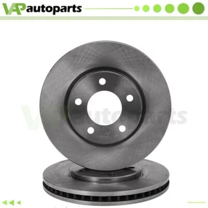 Front Vented Brake Rotors Discs Fits 2001 2002-2007 Chrysler Town & Country 3.3L - Picture 1 of 10