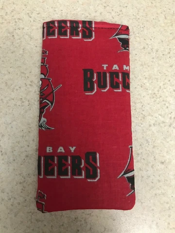 Sunglass / Eyeglass Soft Fabric Case - Tampa Bay Buccaneers - NFL - NEW Cover