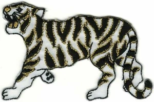 3" Safari Savannah Tiger Embroidery Patch - Picture 1 of 1