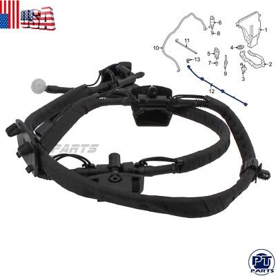 Массив насадок омывателя ветрового стекла для BMW 535i F10 2011-2016 61667205117 - Изображение 1 из 4