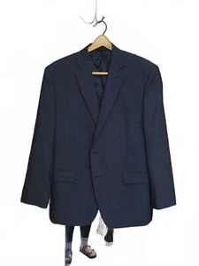 Ralph Lauren Lauren Lightweight Wool Blazer - Navy Blue - Size 42S - Picture 1 of 7