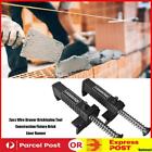 2 Pcs Bricklayer Construction Tools 9-12 Cm Brick Liner Wire Runner Drawer Black