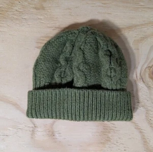 Berretto berretto Aran Crafts Ireland 100% lana merino maglia cavo bambini ragazzi ragazze - Foto 1 di 7
