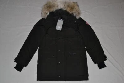AUTHENTIC CANADA GOOSE MEN'S EMORY DOWN PARKA BLACK ALL SIZES  BRAND NEW - Image 1 of 4