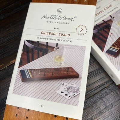 Cribbage Board Game - Hearth & Hand with Magnolia - Image 1 of 4