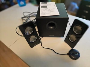 Insignia NS-5004BT 2.1 Bluetooth Lighted Speaker Speakers - Black (3 Pieces) - Bild 1 von 5