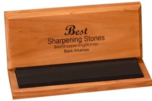 Arkansas Sharpening Stone - Black Surgical - Picture 1 of 6