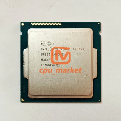 Intel Xeon E3-1280 v3 SR150 3.6GHz 4 Cores 8 Threads 82W LGA1150 CPU Processor - Image 1 of 2