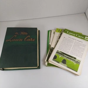 Scotts Lawn Care Binder w/Quarterly Bulletin Inserts O M Scott & Sons Co 1950-73 - Picture 1 of 14