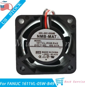 New For FANUC 1611VL-05W-B49 NMB A90L-0001-0580#C cooling Fan 24VDC 0.07A 3-pin - Picture 1 of 7