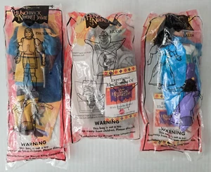 Burger King 1996 - Disney Gobbo di Notre Dame pupazzi a mano SET di 3 nuovi con scatola - Foto 1 di 13