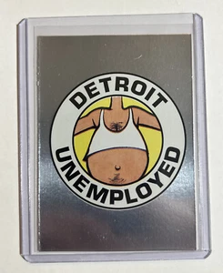 1992 Action Hockey Freaks - Team Foil Stickers #SP1 Detroit Unemployed - Picture 1 of 2