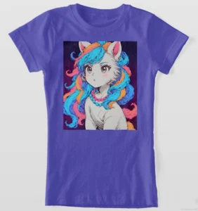 Vibrant anime character youth graphic tee - Picture 1 of 3