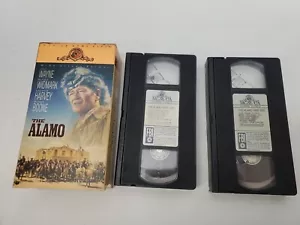 The Alamo (2-VHS) John Wayne Wide Screen Format - Picture 1 of 3