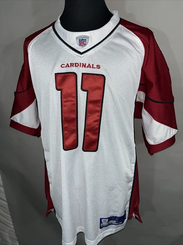 Reebok On Field Larry Fitzgerald Arizona Cardinals #11 Mens Sewn Jersey Size 52 Cover