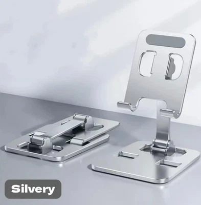 Universal Ajustable Metal Escritorio Mesa Teléfono iPad Tableta Soporte Lote Plegable Foto 1 de 4