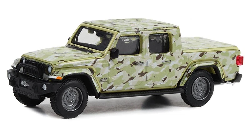 GREENLIGHT,JEEP Gladiator 2022 US Army from the series BATTLE 64 in blister p... - Image 1 of 1