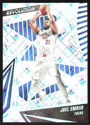1548G 2023-24 Panini Revolution #95 Joel Embiid Cosmic #/99 - Image 1 of 2