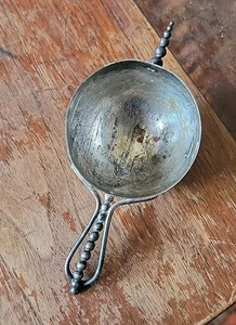 1930er-40er Jahre Vintage PAPIER Silver-Plate BOTTOMS UP Rollover 2 oz JIGGER  - Bild 1 von 8