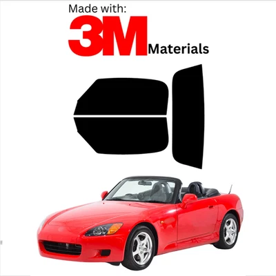 Tinte de ventana precortado para Honda S2000 convertible 00-09 estable de cerámica hecho con 3M Foto 1 de 4