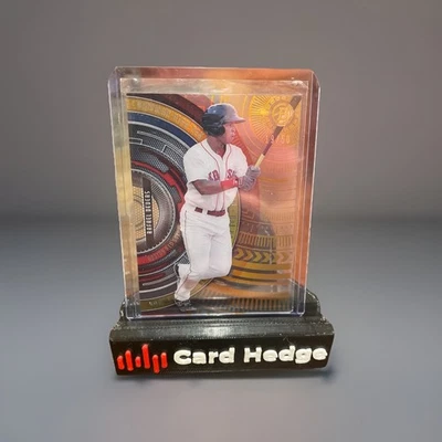 Rafael Devers 2017 Bowman High Tek #BHT-RD Gold Rainbow /50 - Image 1 of 2