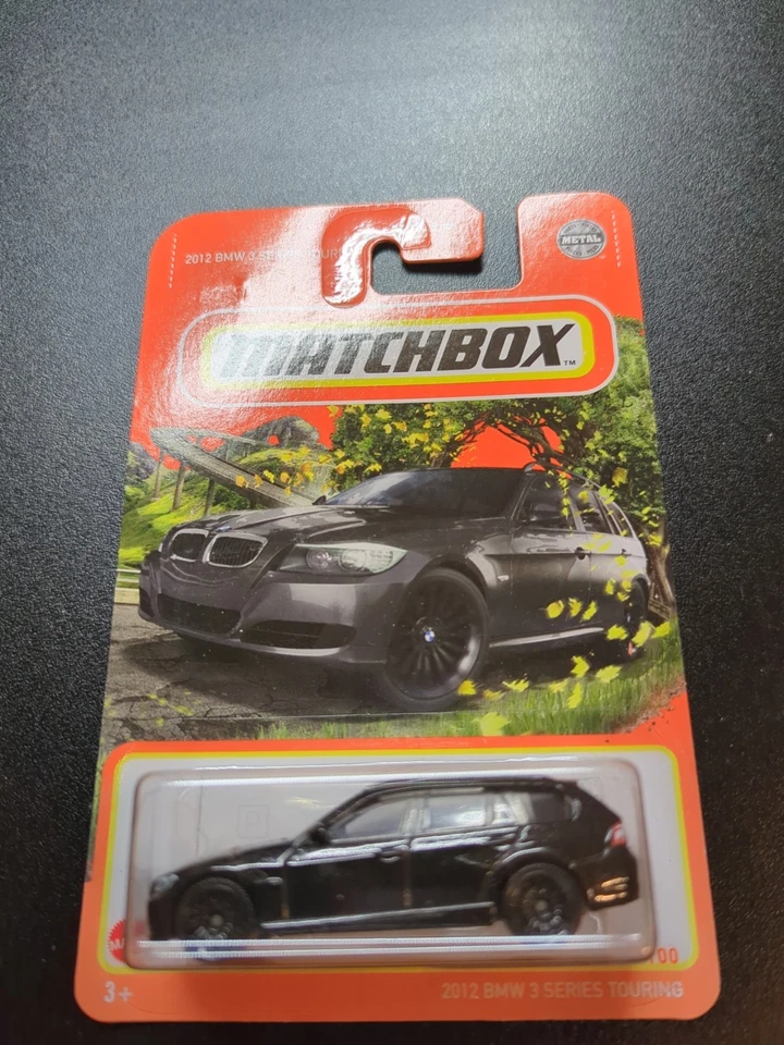 Matchbox 1/64 Diecast #58/100 Black 2012 BMW 3 Series Touring - Image 1 of 2