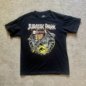 Jurassic Park T-Rex Sz Large (L) Jurassic World Retro MovieDinosaur T-Shirt - Picture 1 of 2