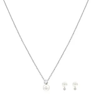 Swarovski Matrix Set Pearl Rhodium Shiny White - Bild 1 von 11