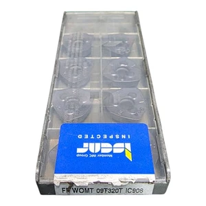ISCAR FF WOMT 09T320T IC908 8pcs - Picture 1 of 3