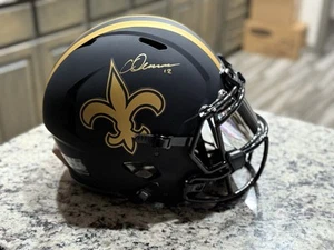 Chris Olave Autographed Full Size Authentic Helmet W/Visor Radtke COA - Picture 1 of 6