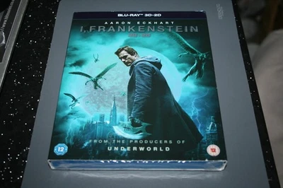 I, Frankenstein  ( 3D + 2D Blu-ray, 2014) New. Cert 12. + Slip Cover. - Image 1 of 2