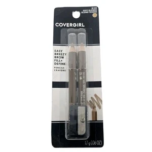 CoverGirl Easy Breezy Brow Fill + Define Twin Eye Pencil 520 Soft Blond Twin Pk - Bild 1 von 1