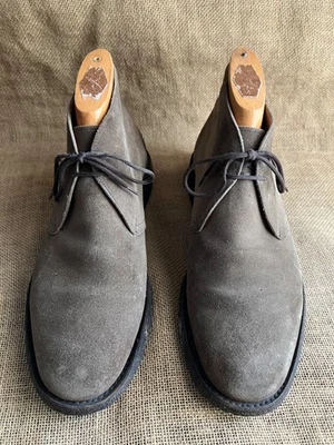 Chukka Church's RYDER Hombres Gris Gamuza Talla UK 8 G || US 9 Foto 1 de 4