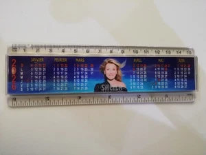 SHEILA Règle 15 cm Calendrier 2026 - Picture 1 of 2