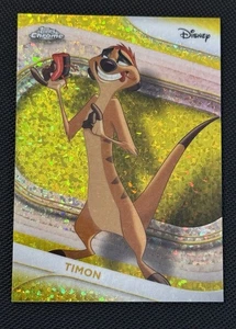 Timon Yellow Mini Diamond Refractor 2025 Topps Chrome #98 König der Löwen - Bild 1 von 2