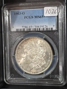 1903 O Ms 65 Plus Pcgs Morgan Silber Dollar  - Bild 1 von 2