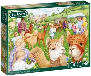 NEW Falcon Jigsaw Puzzle 1000 Pieces 12+ 11374 The Alpaca Farm - Imagen 1 de 2