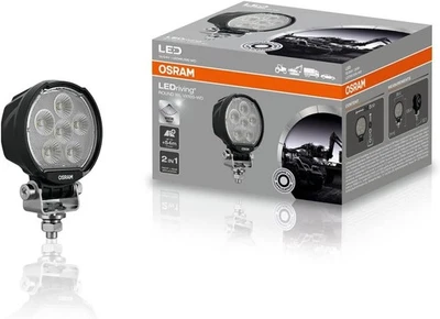 OSRAM LEDriving Round WL VX100-WD, LEDWL106-WD, Arbeitsscheinwerfer, LED 12V/24V - Bild 1 von 4