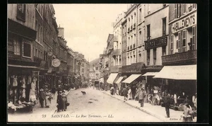 CPA Saint-Lo, La Rue Tortenon - Picture 1 of 2