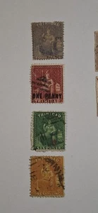 Timbres Trinidad Britania 1852 - Imagen 1 de 1