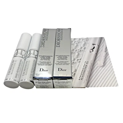 2X DIOR DiorShow Maximizer 3D Mascara Primer Travel Size 0.13 oz / 4 ml each - Image 1 of 3