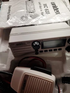 RADIO MARINE VHF UNIDEN MC 635 - Photo 1/7