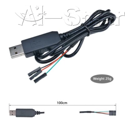 CH340G Genuine USB to TTL RS232 Serial 5V Download Cable For WIN10 AVR MCU 1M - Image 1 of 4