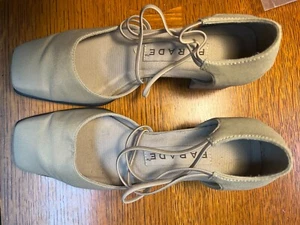 Women's shoes size 5.5 Beige pumps new - Picture 1 of 4
