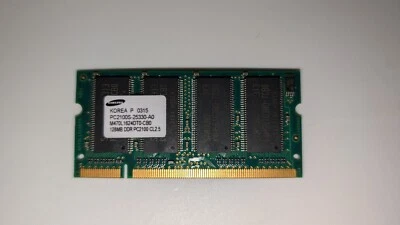 Samsung PC2100S-25330-A0 128MB DDR PC2100 CL2.5 - Image 1 of 2