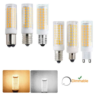 9W Mini Dimmable LED Corn Light Bulb G4 G9 E11 E14 E17 220V SMD Bright Lamp UK - Image 1 of 4