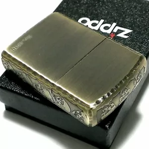 Zippo Rüstungskoffer Schädel Limited Edition Antik Messing 3-seitig Ätzung Cool - Bild 1 von 2